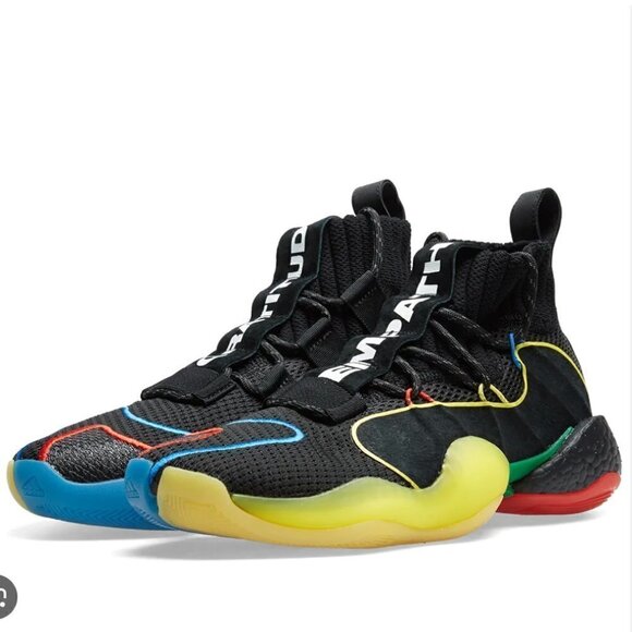 ADIDAS x Pharrell Williams Gratitude + Empathy Crazy BYW X Sneakers size 8 - Picture 1 of 5